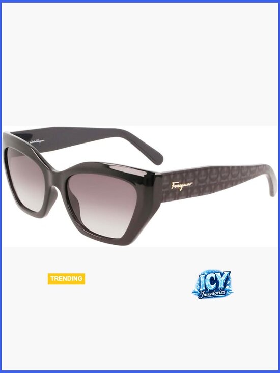 Cat Eye Sunglasses with Plastic Frame main image 3
